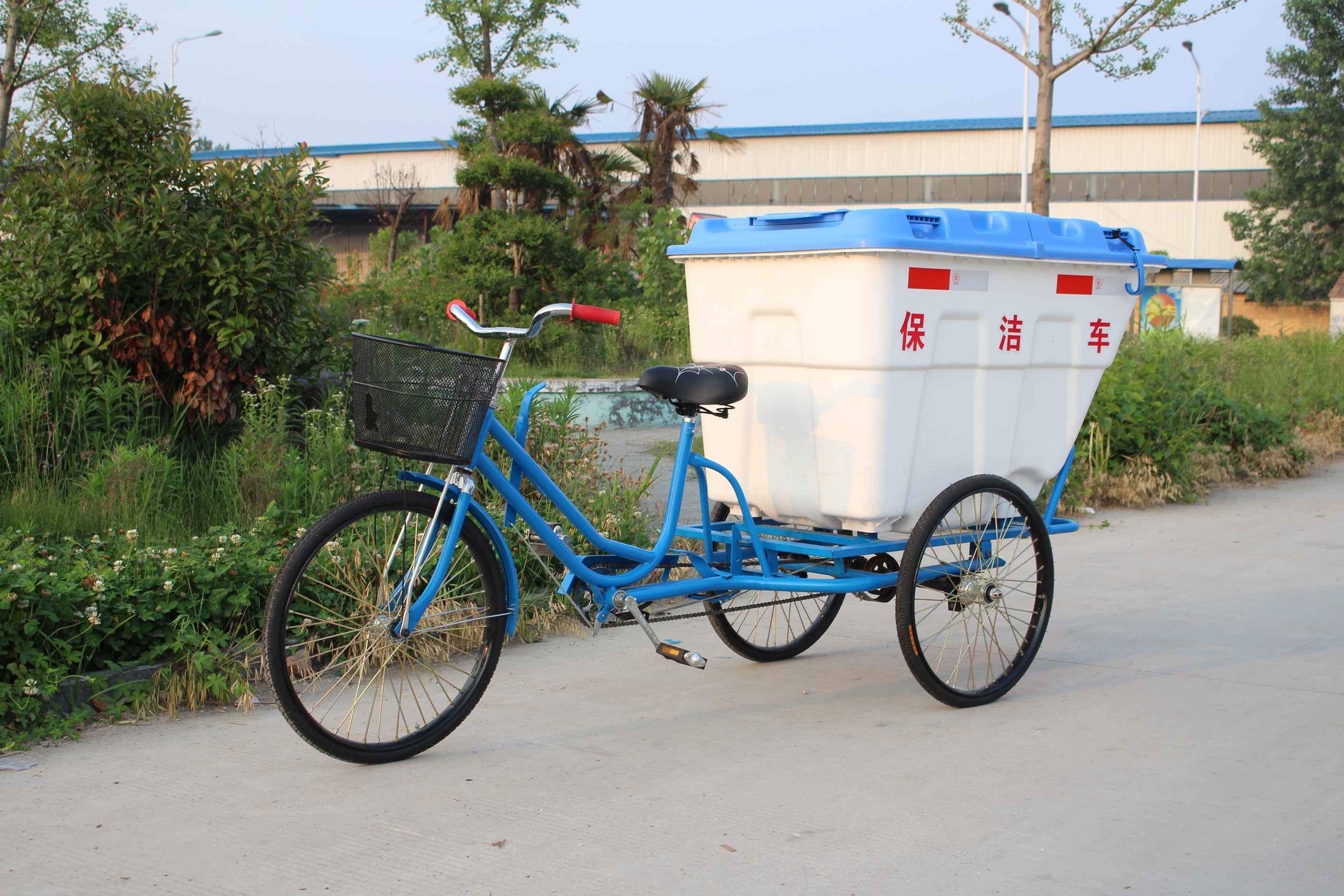 DG3500JD     腳蹬三輪保潔車 500L塑料桶